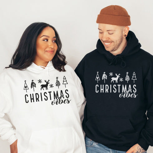 C & Win Sports Christmas Vibes Hoodie - C & Win Sports